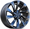 4x czarne satynowe kute felgi 19" 5x114,3 do Tesli Model Y