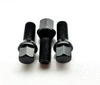 Śruby czarne M14x1.5 KOENIG stożek 28mm Klucz 17 Komplet 20szt