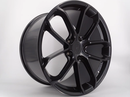 4x czarne felgi aluminiowe 21" 5x112 Porsche Macan