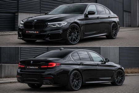 4x czarne matowe felgi kute 20" 5x112 Mercedes Audi BMW Skoda VW